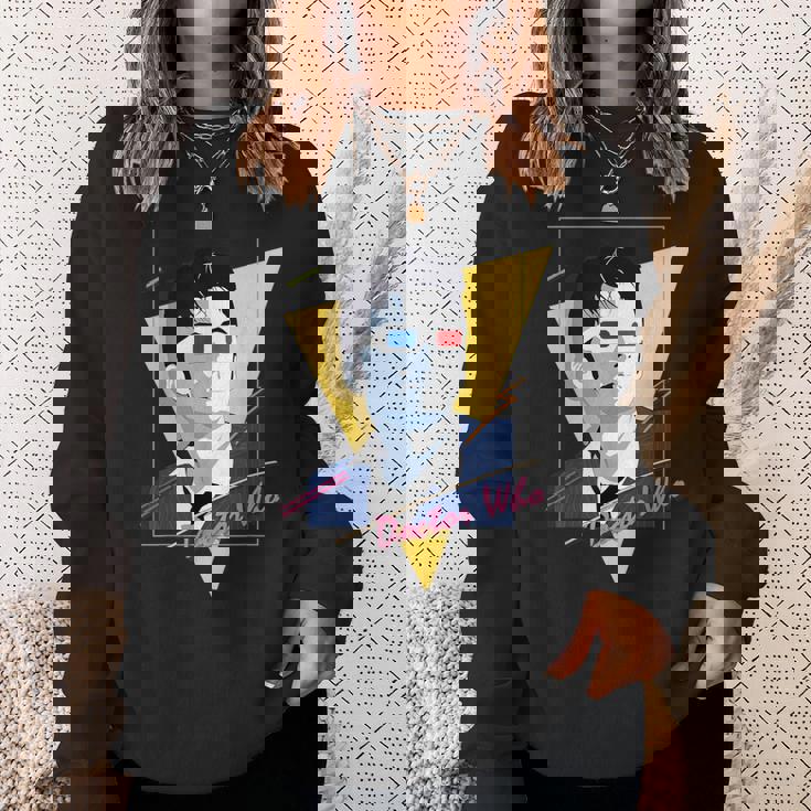 80年代テナントレトロタイムトラベラーsfファン。 スウェットシャツ 彼女への贈り物