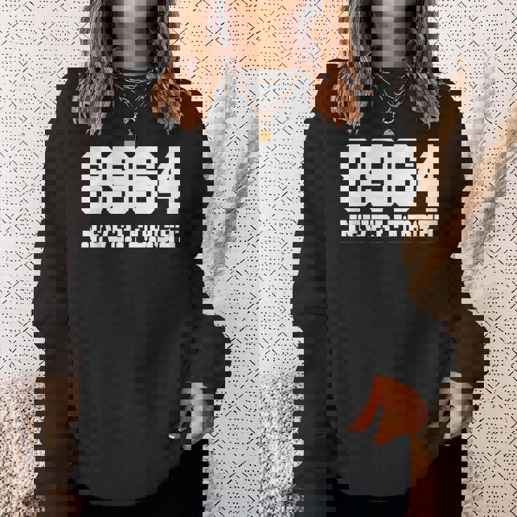 ホワイト 8964 Never Forgetelf-Defense スウェットシャツ 彼女への贈り物