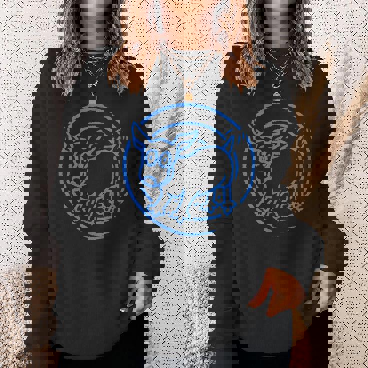 90年代 Y2k Happyurprisized Dog Mutt Pooch Puppy Bowwow スウェットシャツ 彼女への贈り物