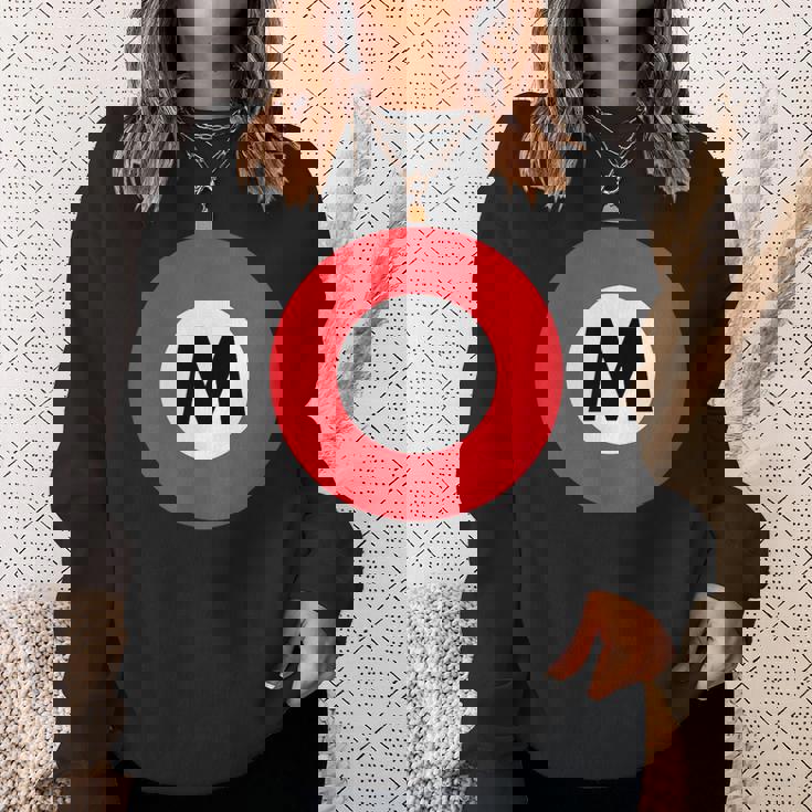 A Tokyo Metro Marunochi Line 東京メトロ丸ノ内線 スウェットシャツ 彼女への贈り物