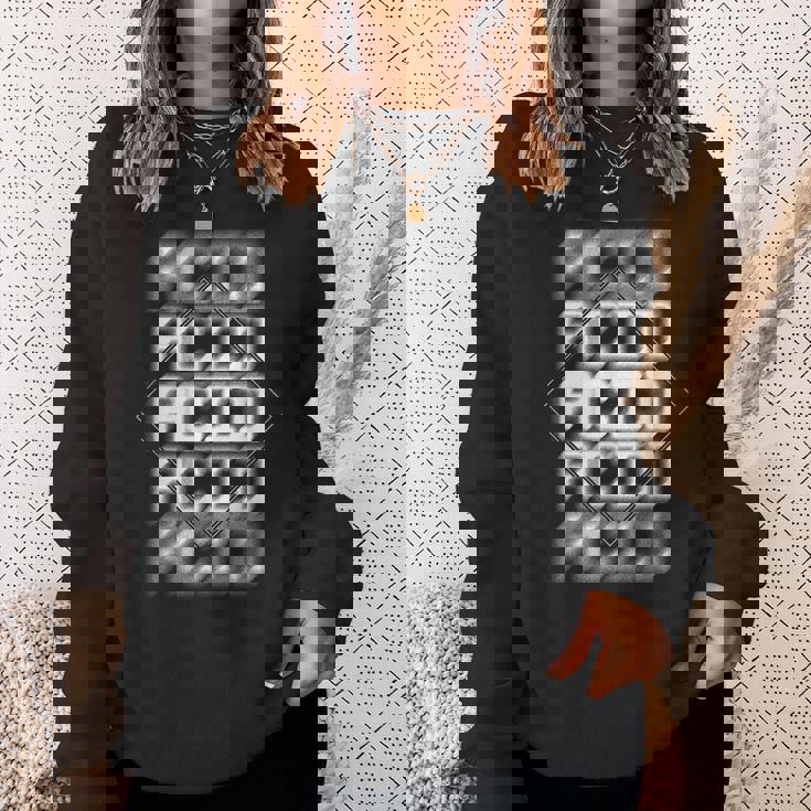 Acid House Trippy Blurry Techno Rave Edm ミュージックフェスティバル スウェットシャツ 彼女への贈り物