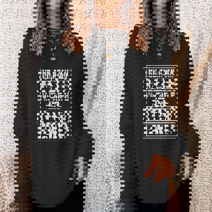 Acosta 姓 ファミリーネーム パーソナライズ Acosta スウェットシャツ 彼女への贈り物