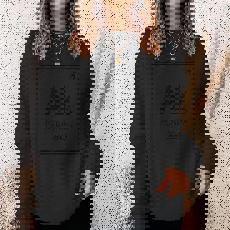 Ak 47 エレメント Ak 74 カラシニコフ ロシア Ak47 Ak74 周期 スウェットシャツ 彼女への贈り物