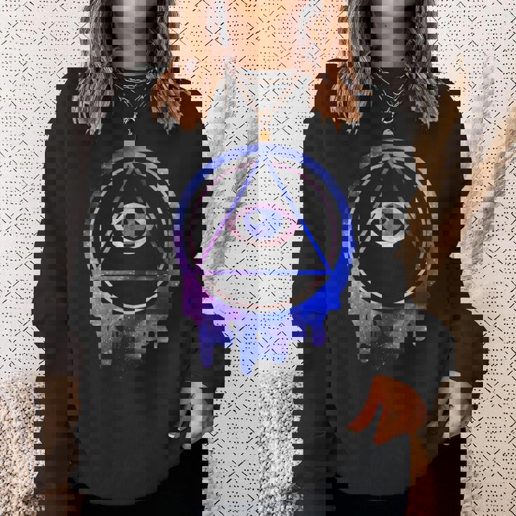 Alleeing Eye Illuminatitars ギフト スウェットシャツ 彼女への贈り物