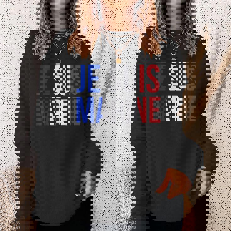 I Am Marine スウェットシャツ 彼女への贈り物