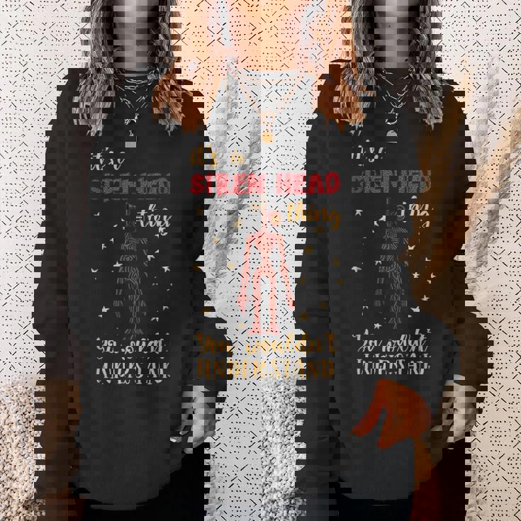 American Cryptid サイレンヘッド キッズ スウェットシャツ 彼女への贈り物