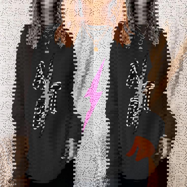 Aptアパツ、ピンクサンダー、トレンディファッション スウェットシャツ 彼女への贈り物