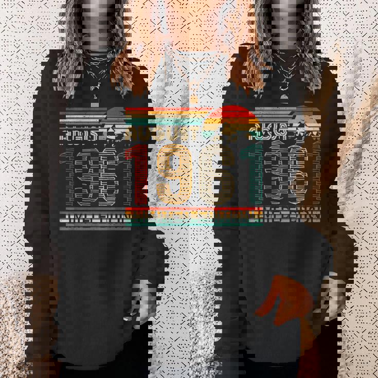 August 1961 Limited Edition Classic 1961Intage Birthday スウェットシャツ 彼女への贈り物