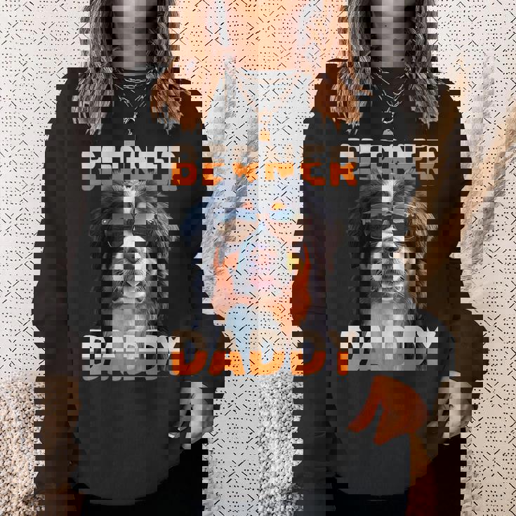 Berner Daddyバーニーズマウンテンドッグ お父さん 犬 お父さん 父の日 バーニーズ お父さん スウェットシャツ 彼女への贈り物
