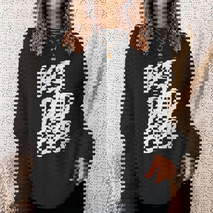 Best Dad Evertシャツプリント、Bester Father Der Welt、父の日 スウェットシャツ 彼女への贈り物