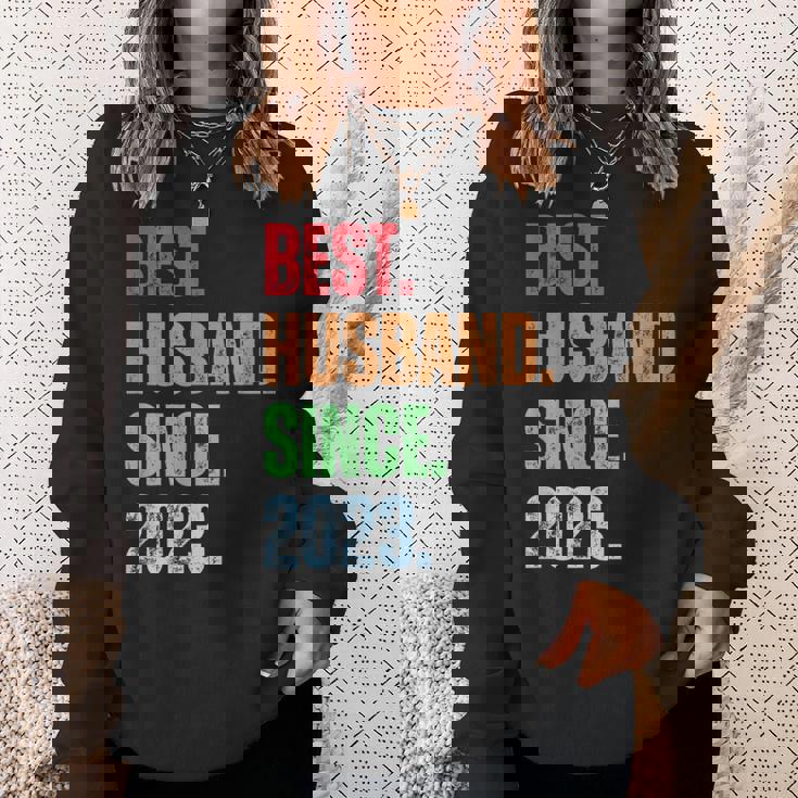 Best Husbandince 2023 2Nd Anniversary Husband スウェットシャツ 彼女への贈り物