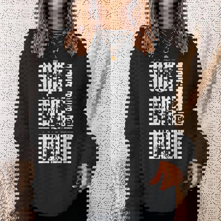 The Big 3 スクワット、ベンチ、デッドリフト パワーリフティングtシャツ スウェットシャツ 彼女への贈り物