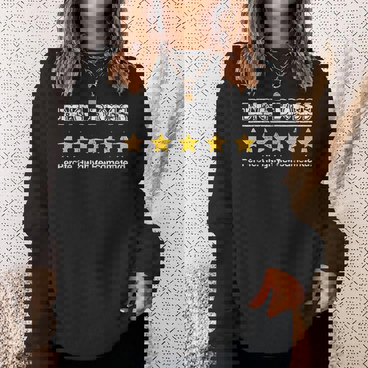 メンズ Big Boss 5Tar Reviewお父さんへの完璧な面白いギフト スウェットシャツ 彼女への贈り物