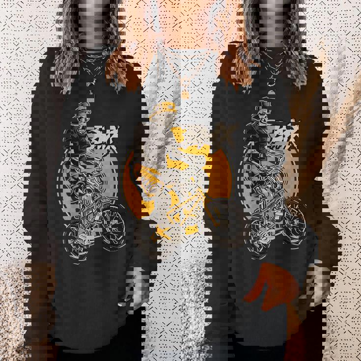 Bmx ライダーバイク 自転車 レーシング キッズ 男の子 スウェットシャツ 彼女への贈り物