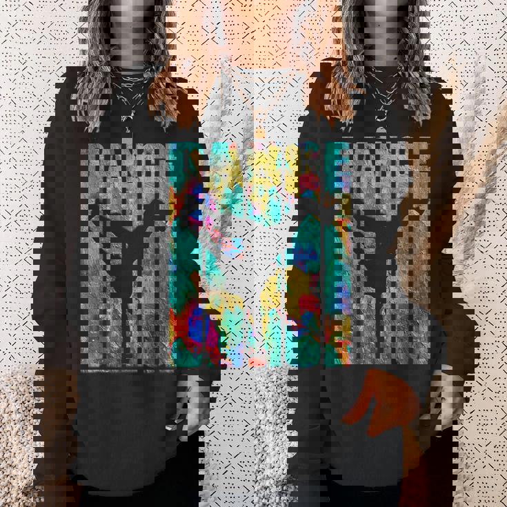 Breakdancing ヒップホップダンスギフト 楽しいグラフィティアート ブレイクダンス スウェットシャツ 彼女への贈り物