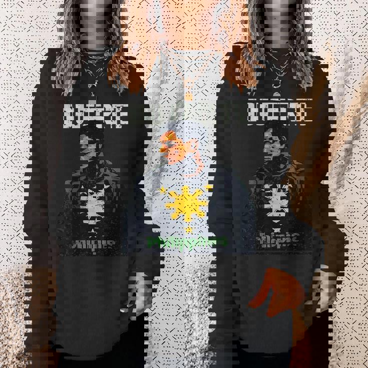 Bring Him Home ロドリゴ・ドゥテルテ フィリピン国旗 スウェットシャツ 彼女への贈り物