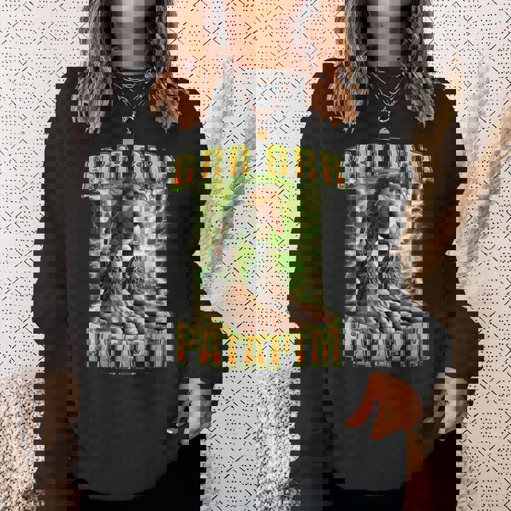 Brr Brr Patapim おもしろイタリアンミーム ブレイン パタピム ユーモア スウェットシャツ 彼女への贈り物