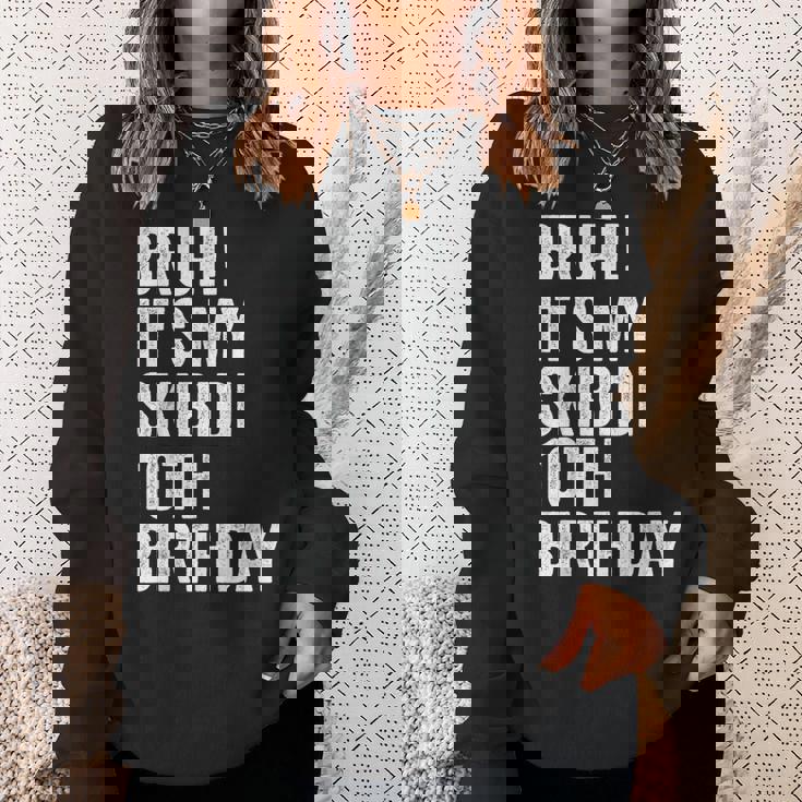 Bruh It's Mykibidi 10歳の誕生日プレゼント 10歳 男の子 スウェットシャツ 彼女への贈り物