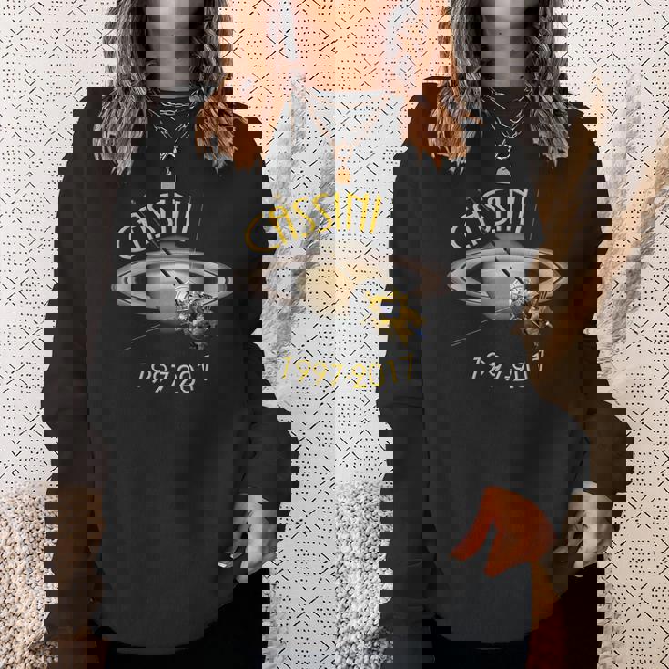 Cassini プローブ 記念土星 スウェットシャツ 彼女への贈り物