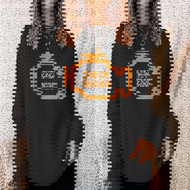 Check Engine Light スウェットシャツ 彼女への贈り物