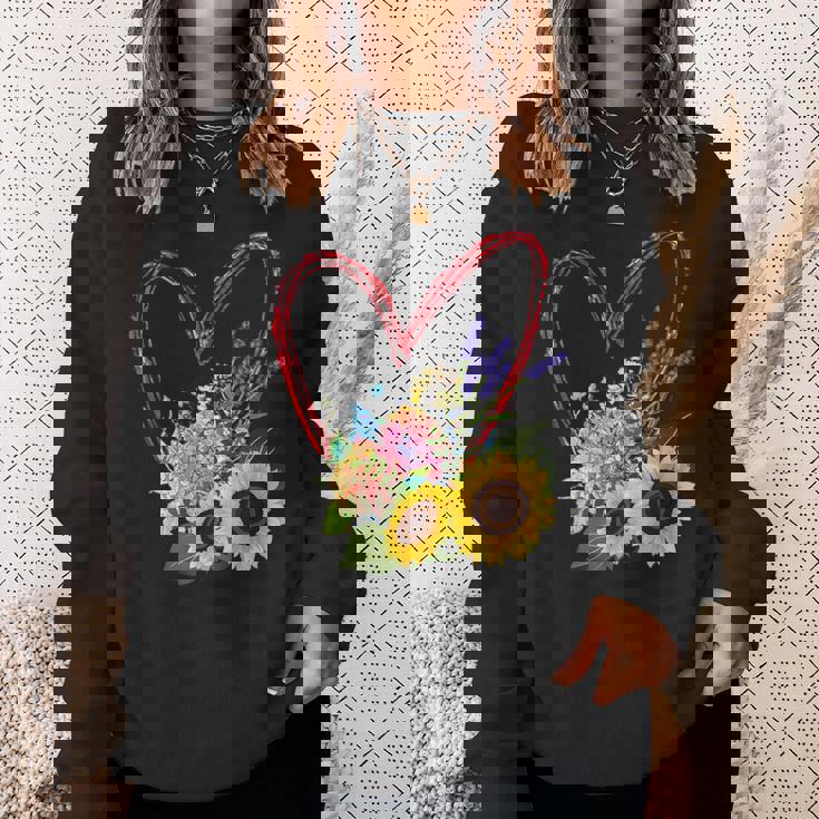 Conception De Fleurs D'été Tournesols Lavande Hortensia Sweater e Cadeaux pour elle