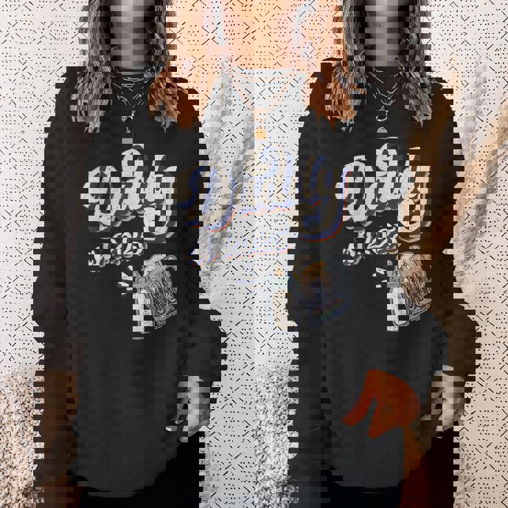 Daddy Est 2025 初めての父の日 新しいパパ 若い父親 スウェットシャツ 彼女への贈り物