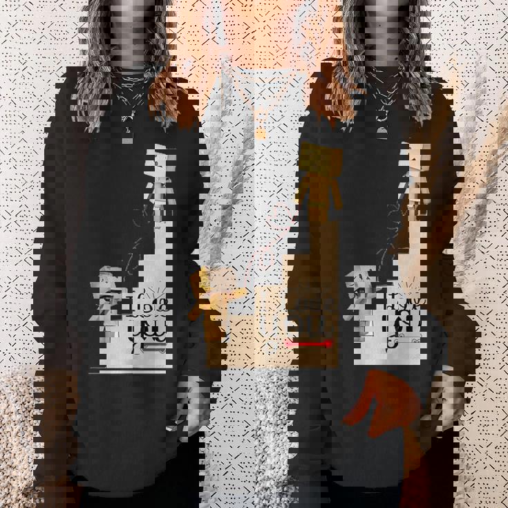 Danbo's Love スウェットシャツ 彼女への贈り物