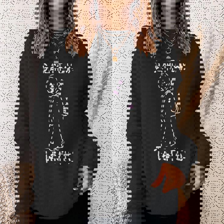 Death To My Twenties RIP 20代 30歳の誕生日 スウェットシャツ 彼女への贈り物