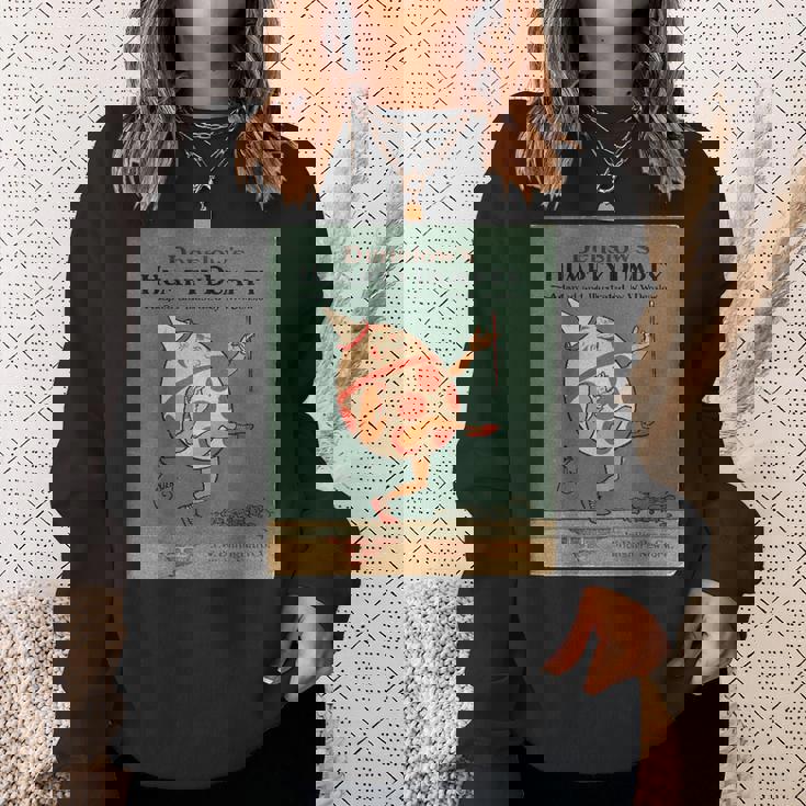 Denslows ハンプティダンプティ 童謡 ヴィンテージブックトレジャー スウェットシャツ 彼女への贈り物