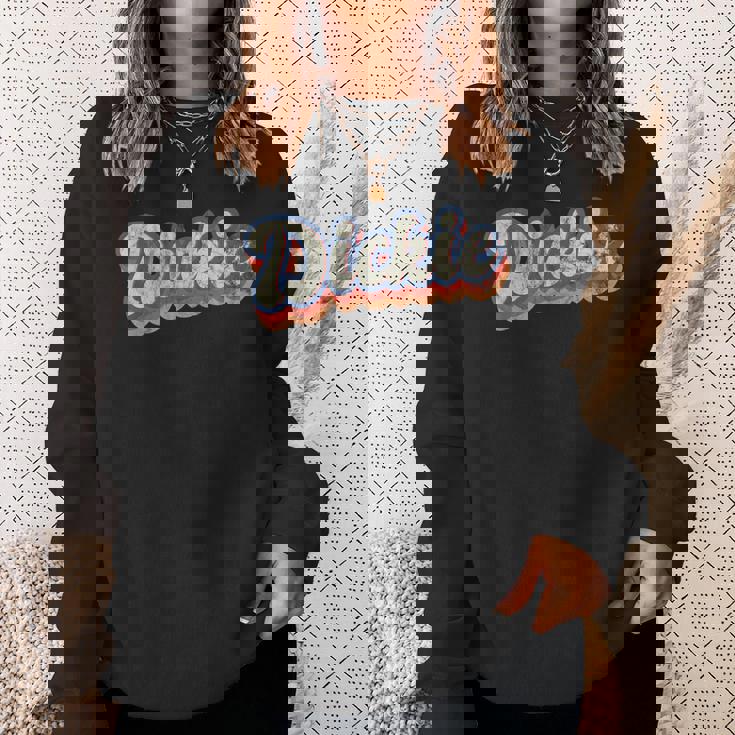 Dickie 名前入りシャツ カスタムレタリング 70年代 スウェットシャツ 彼女への贈り物