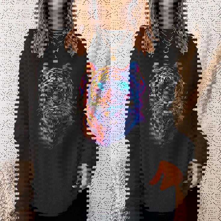 Dj Tiger 音楽プロデューサー Beatmaker Music Headphones House スウェットシャツ 彼女への贈り物