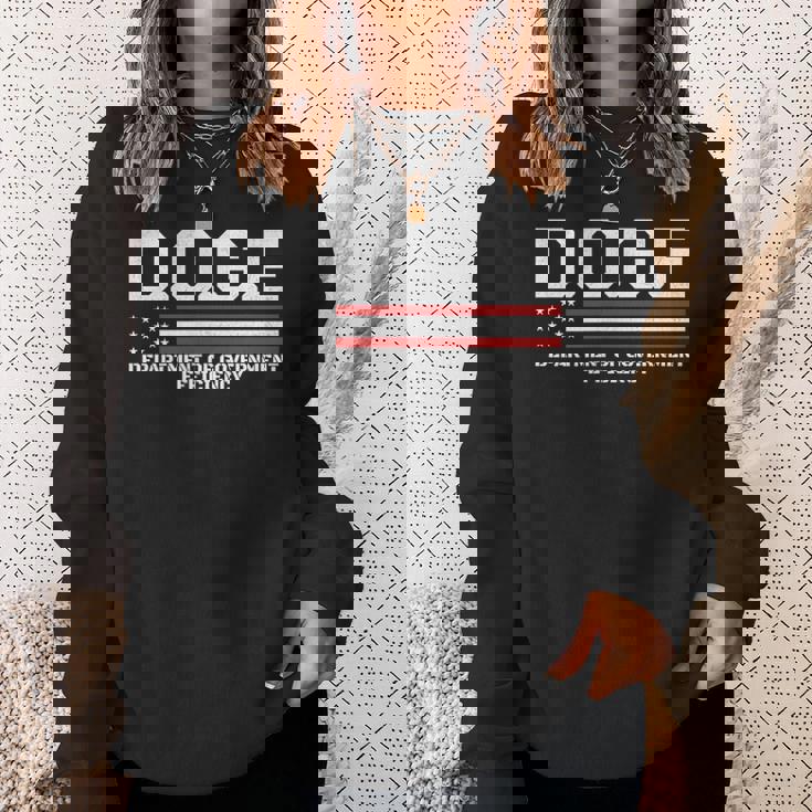Doge DOGE 政府効率省 スウェットシャツ 彼女への贈り物