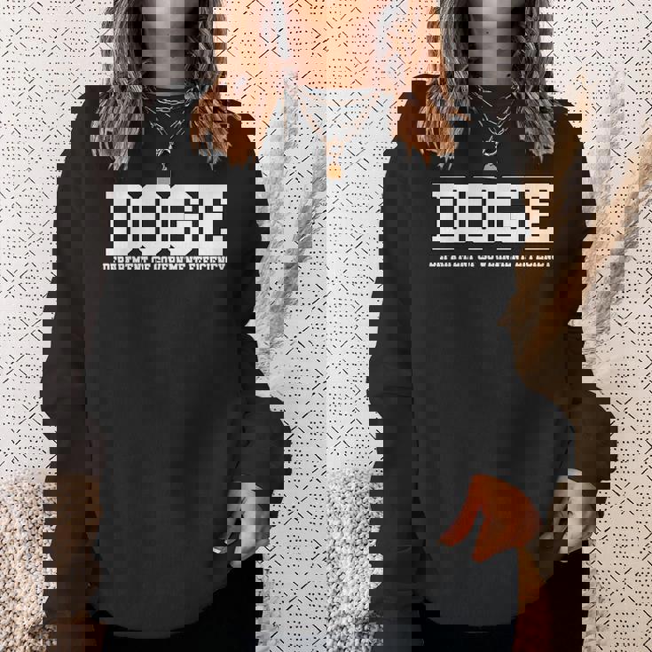 Doge 政府効率省 トランプ米国愛国者 スウェットシャツ 彼女への贈り物