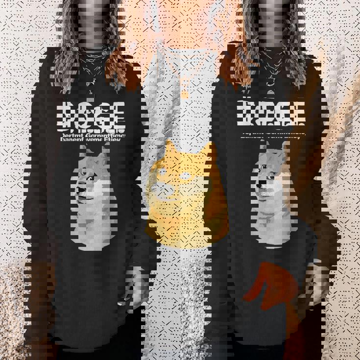 Doge政府効率省 スウェットシャツ 彼女への贈り物