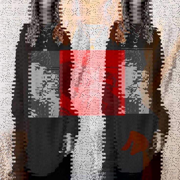 Dot Pattern Original Icon Official Illustration Red スウェットシャツ 彼女への贈り物