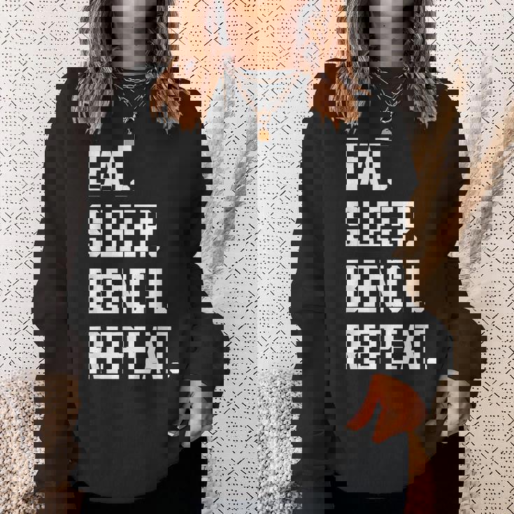 Eatleep ジム ワークアウト トレーニング ベンチプレス ウエイトリフティング スウェットシャツ 彼女への贈り物