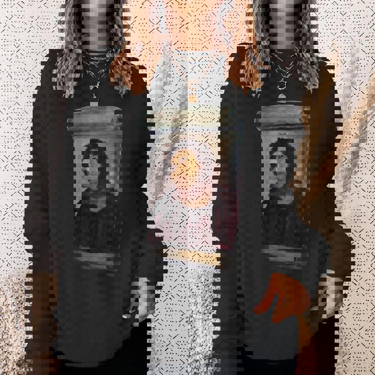 Ecce Homo Cecilia ユーモア クール アンダージャケット グラフィック Jesus スウェットシャツ 彼女への贈り物