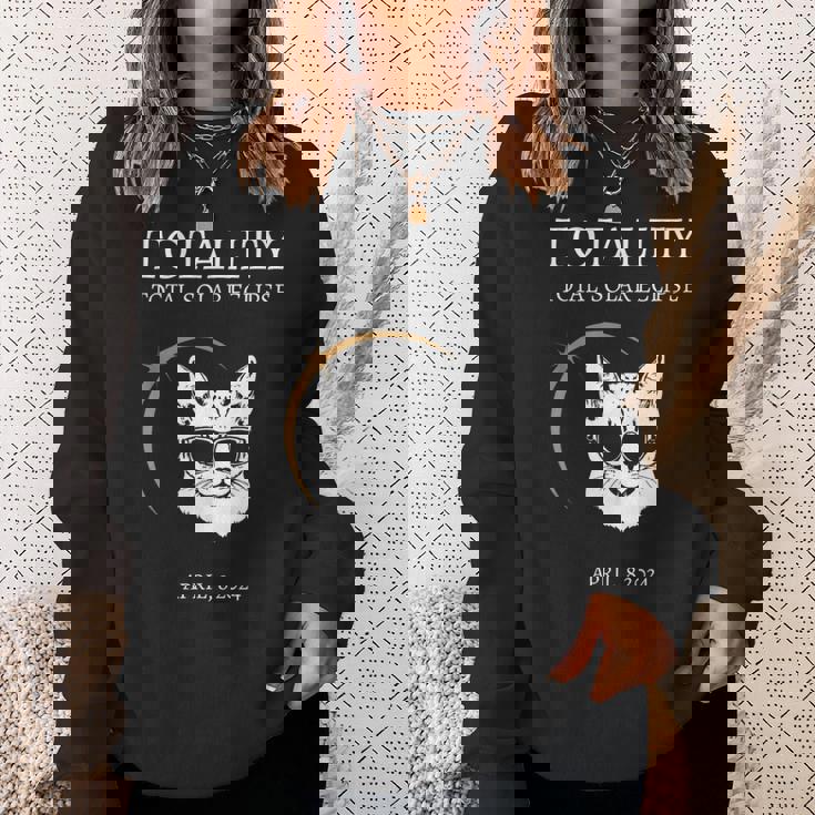 Eclipse Glasses 2024 猫 エクリプス サングラス スウェットシャツ 彼女への贈り物