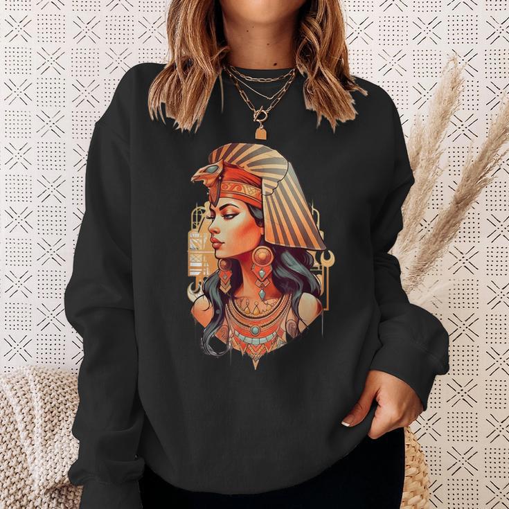 Egipto Reina Cleopatra Camisa de entrenamiento Regalos para ella