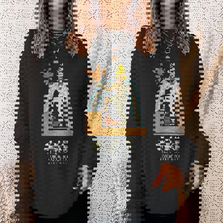 Enki God アヌンナキ スウェットシャツ 彼女への贈り物