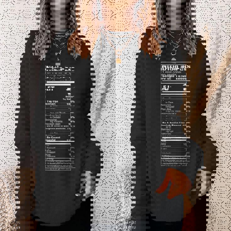 Entj シャツ The Commander パーソナリティ 栄養成分 スウェットシャツ 彼女への贈り物