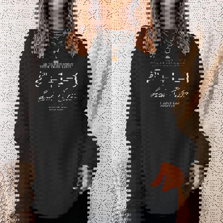 Euler's Identity 「最も美しい方程式」代数 スウェットシャツ 彼女への贈り物