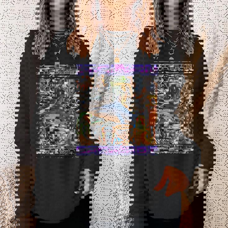 Every Italian Brainrot Meme Italian Brainrotコレクション スウェットシャツ 彼女への贈り物