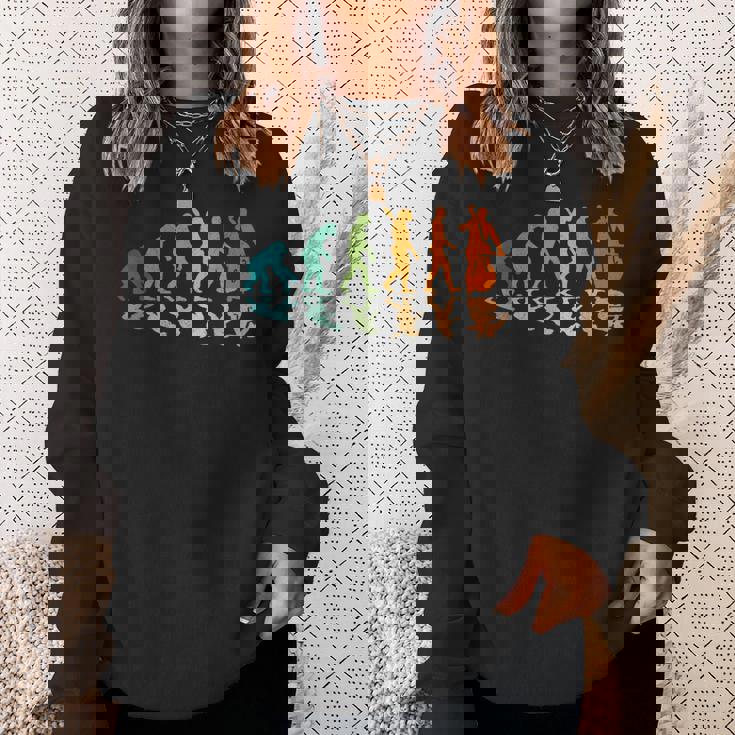 Evolution コントラバスプレーヤー スウェットシャツ 彼女への贈り物