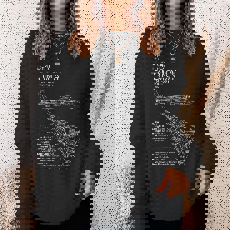 F-14 Tomcat スウェットシャツ 彼女への贈り物