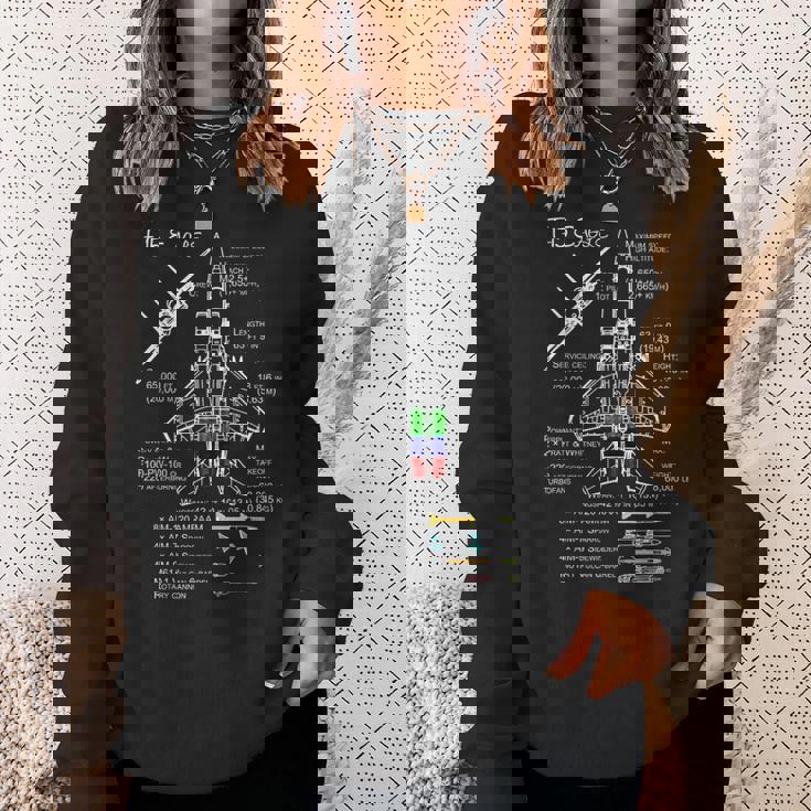 F-15 Eaglepecs シャツ ミリタリー 戦闘機 ジェット スウェットシャツ 彼女への贈り物