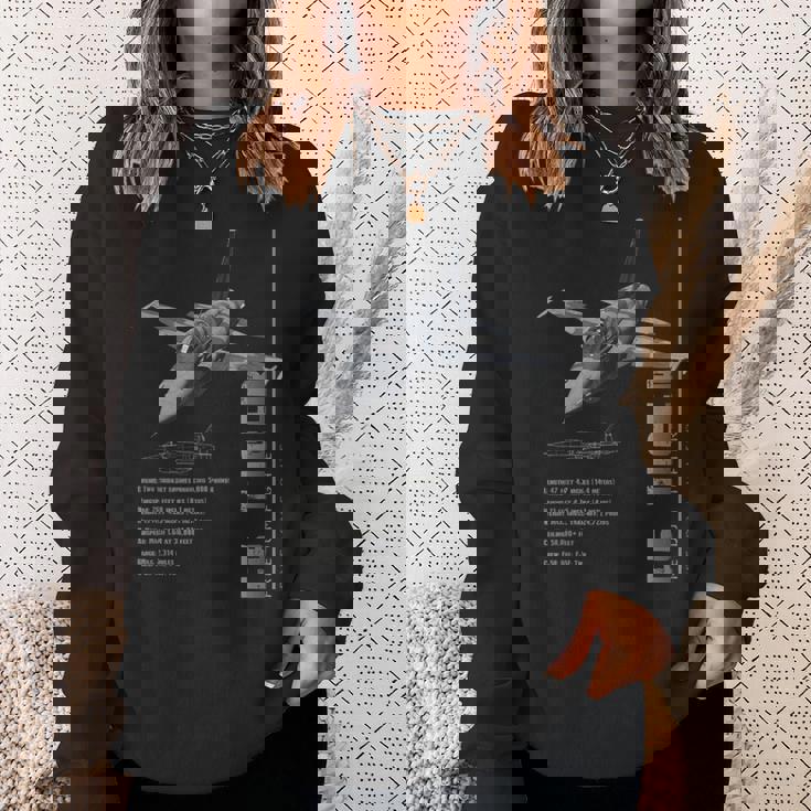 F-5 タイガージェット戦闘機仕様 スウェットシャツ 彼女への贈り物