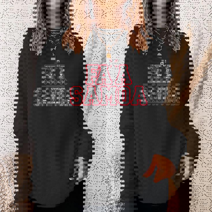 Fa'a サモア服 スウェットシャツ 彼女への贈り物