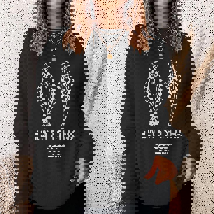 Flatfishing ヒラメ マゴチ 釣り スウェットシャツ 彼女への贈り物