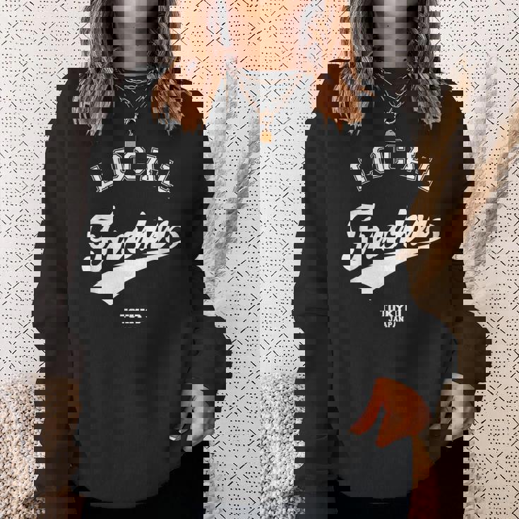 Fuchu Local 府中ローカル 故郷 スウェットシャツ 彼女への贈り物